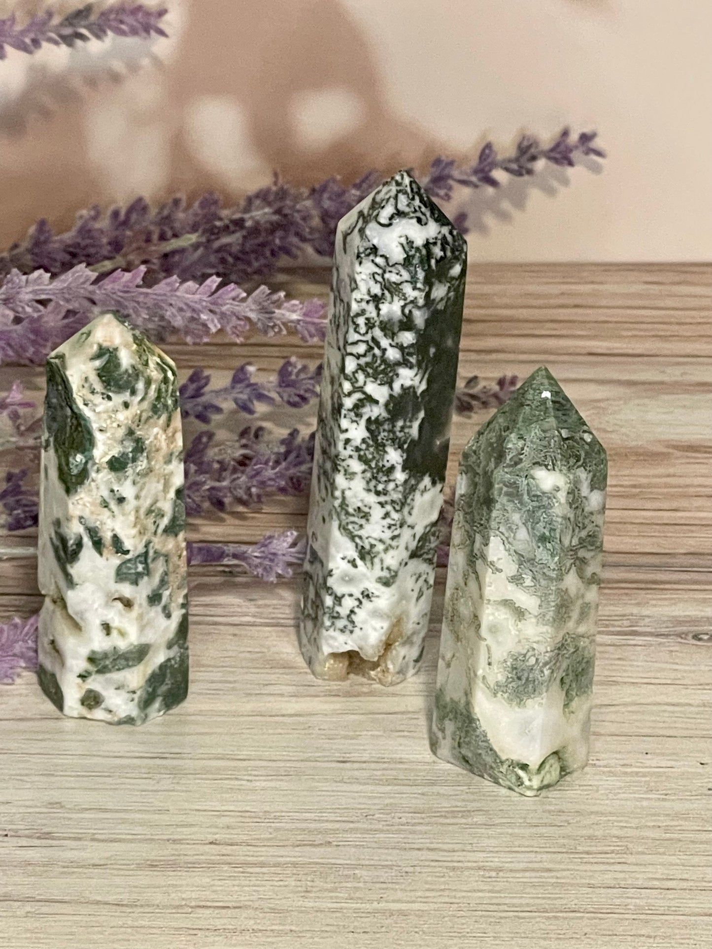 Moss Agate Points