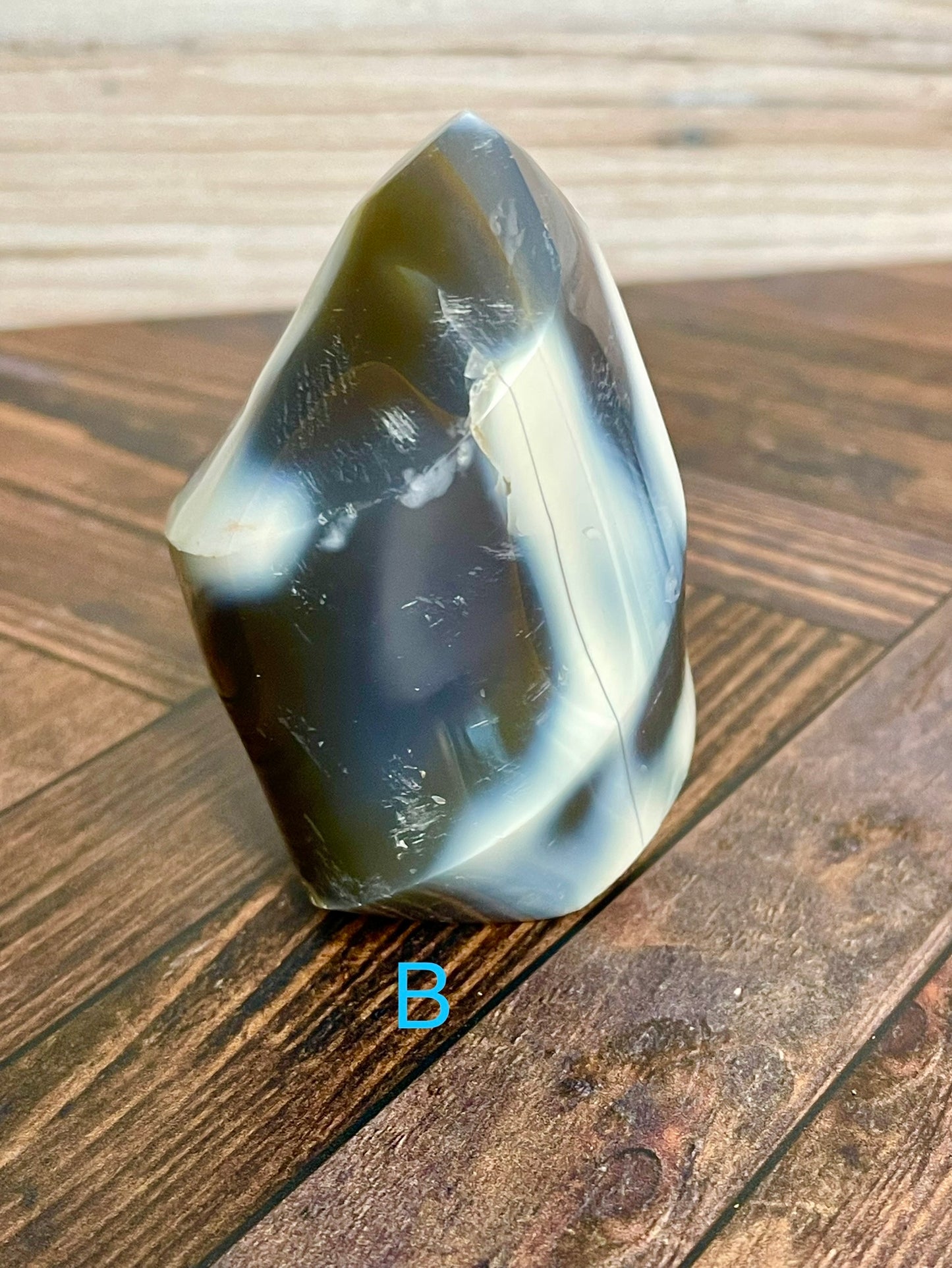 Orca Agate Flame