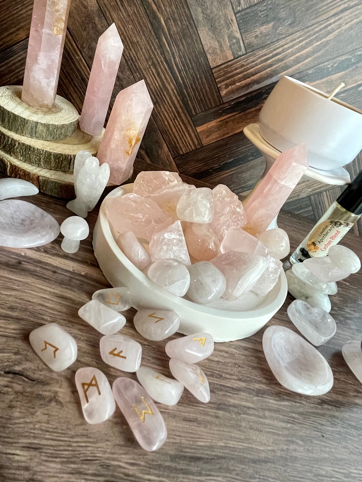 Raw Rose Quartz