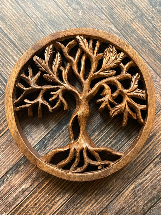 Wooden Tree of Life Wall Hang