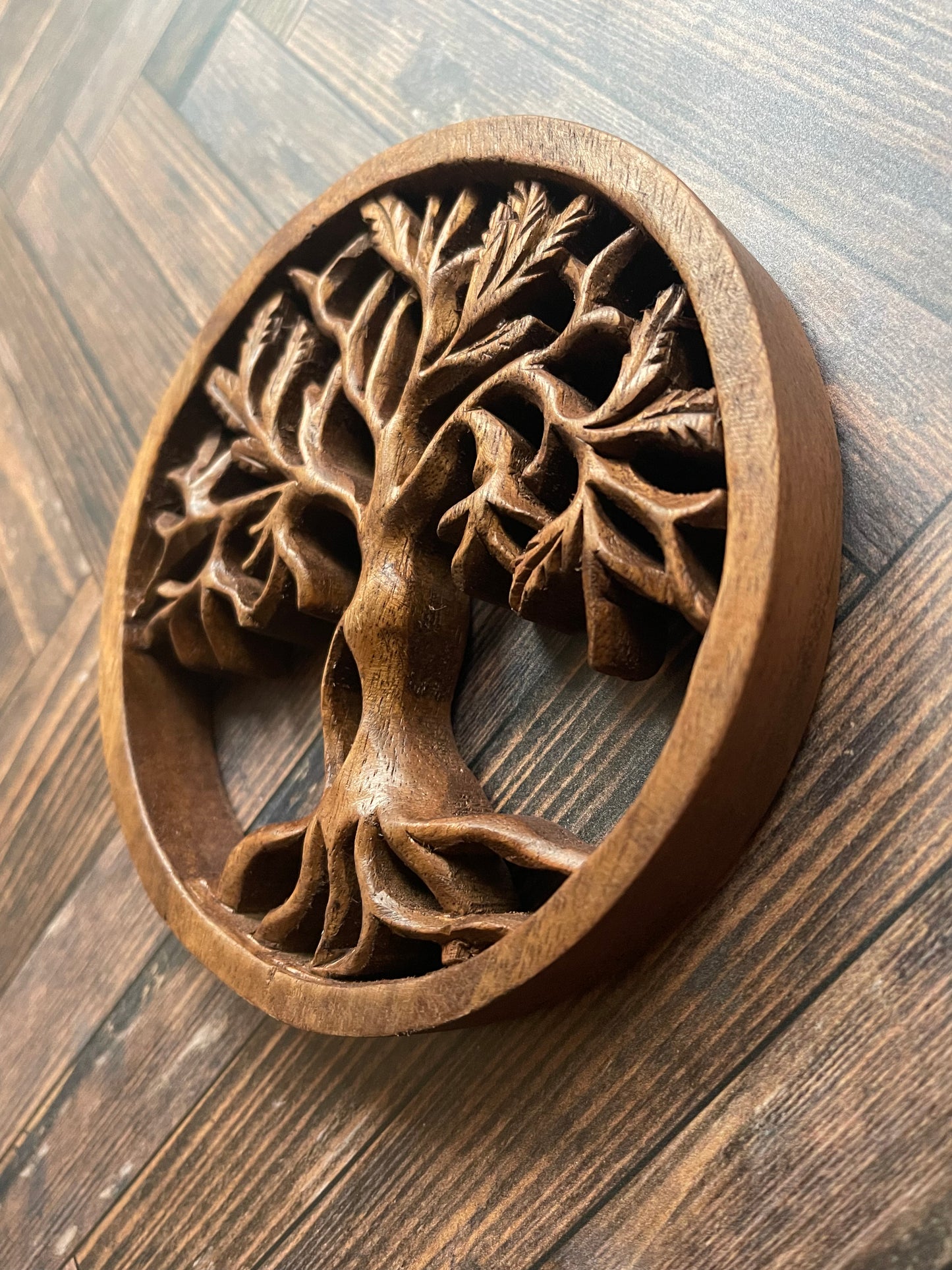 Wooden Tree of Life Wall Hang