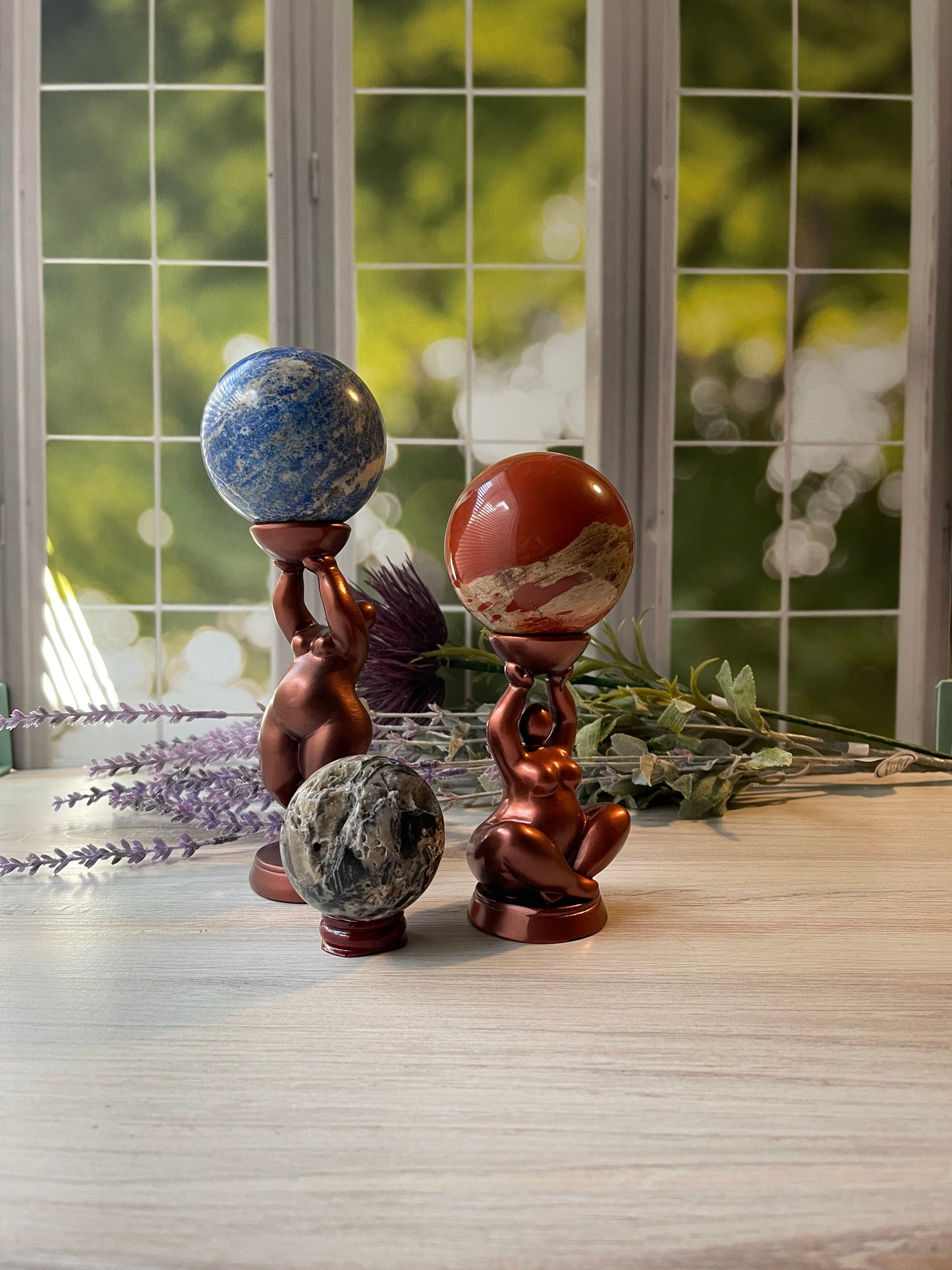 Goddess Sphere Holders