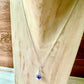 Customizable Crystal/Birthstone Necklace (One Stone)