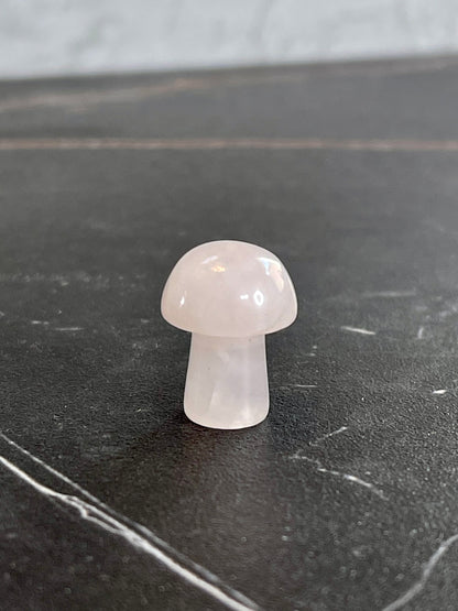 Crystal Mushroom Carvings