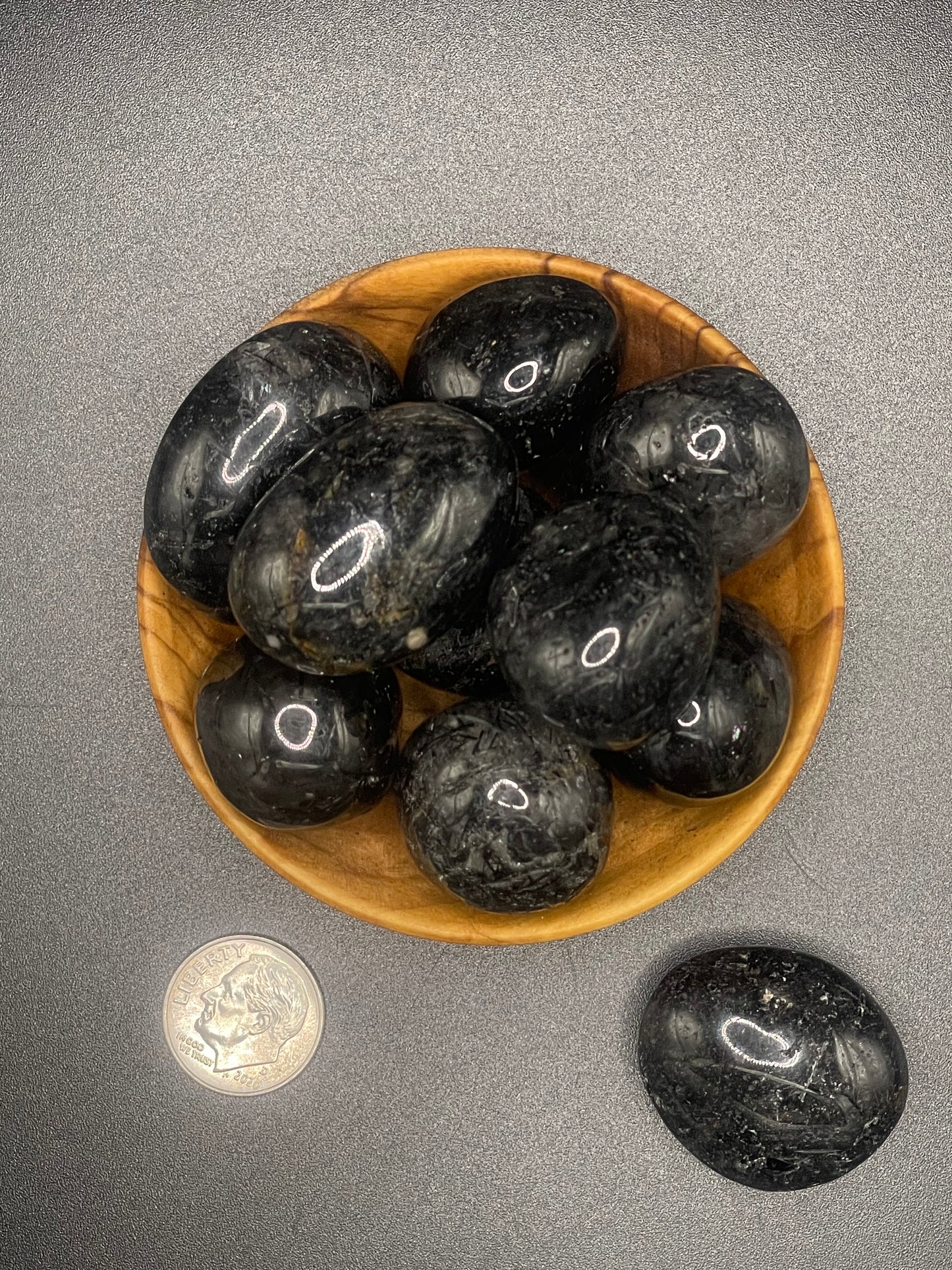 Tumbled Black Tourmaline