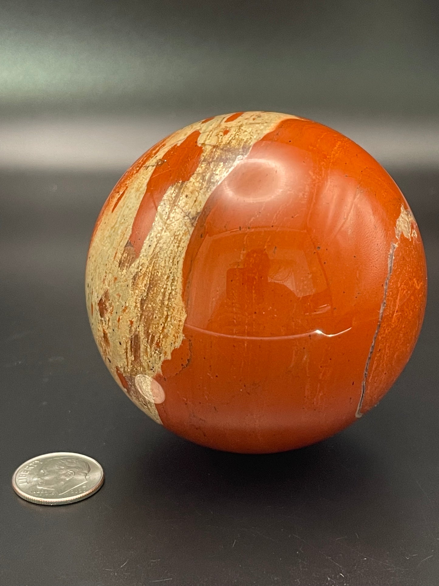 Red Jasper Sphere