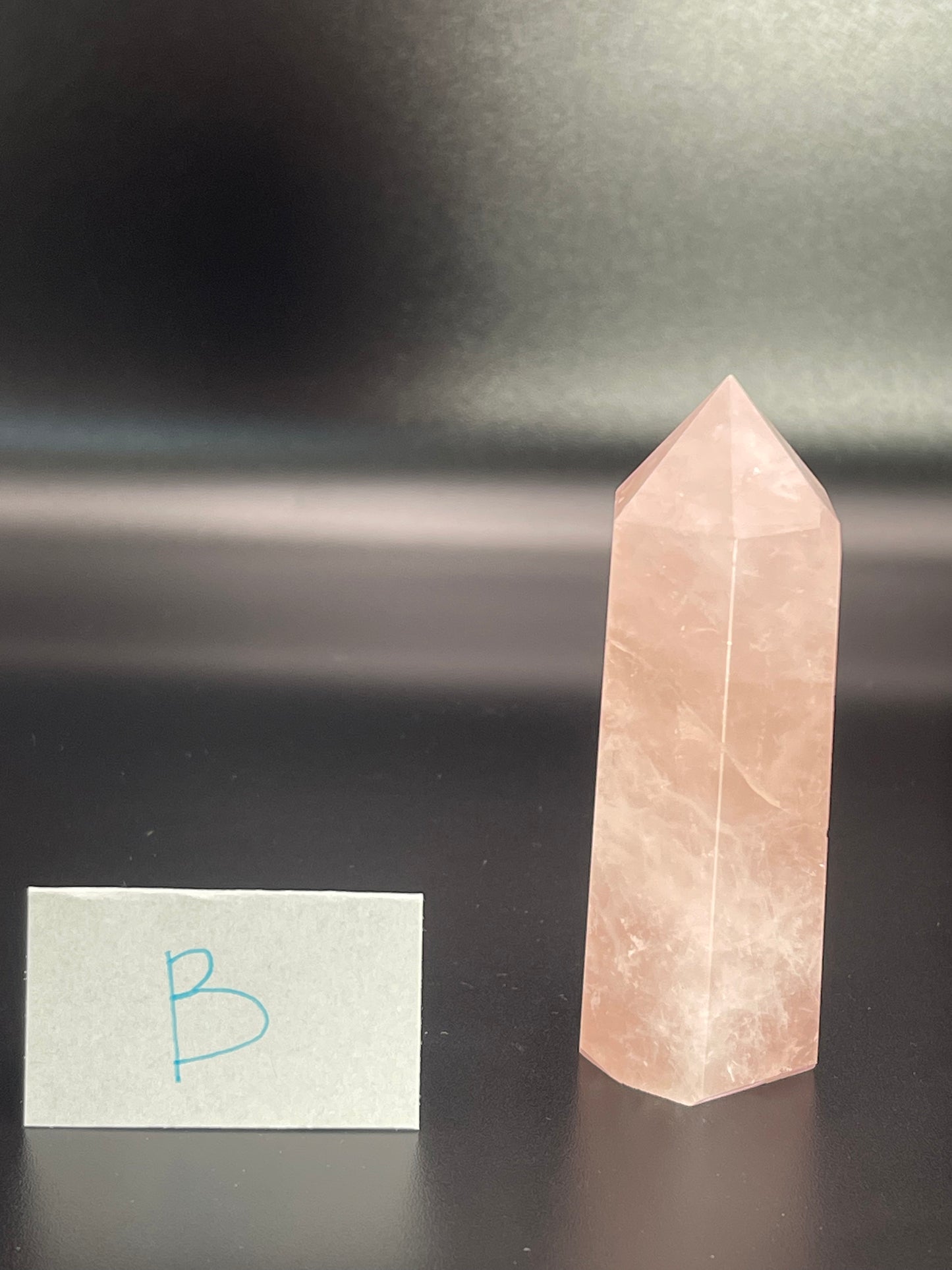 Rose quartz points