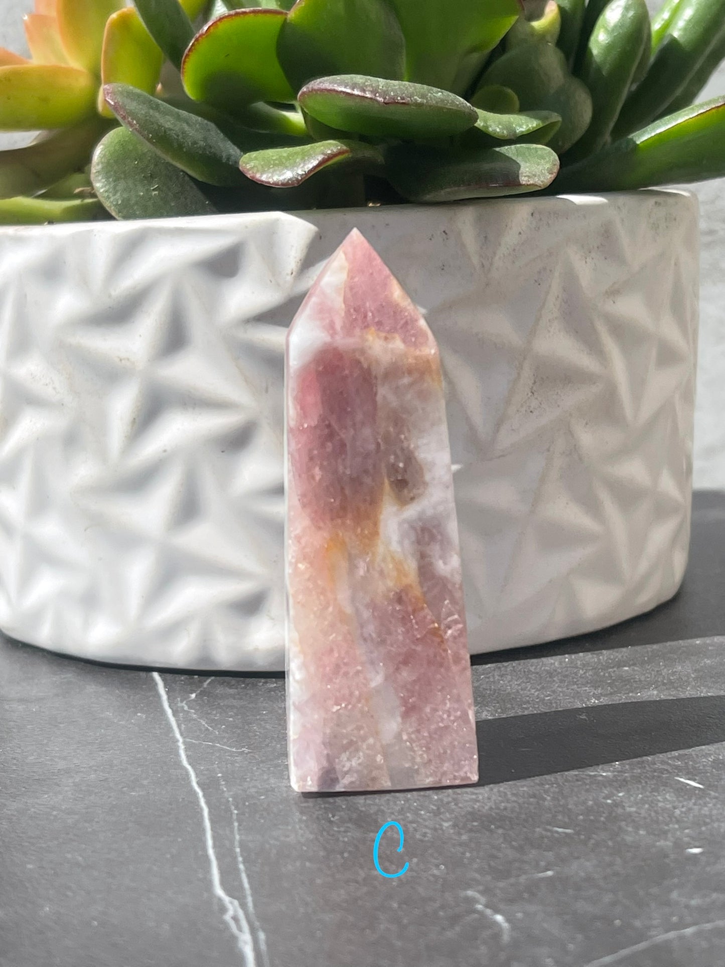 Pink Tourmaline Points