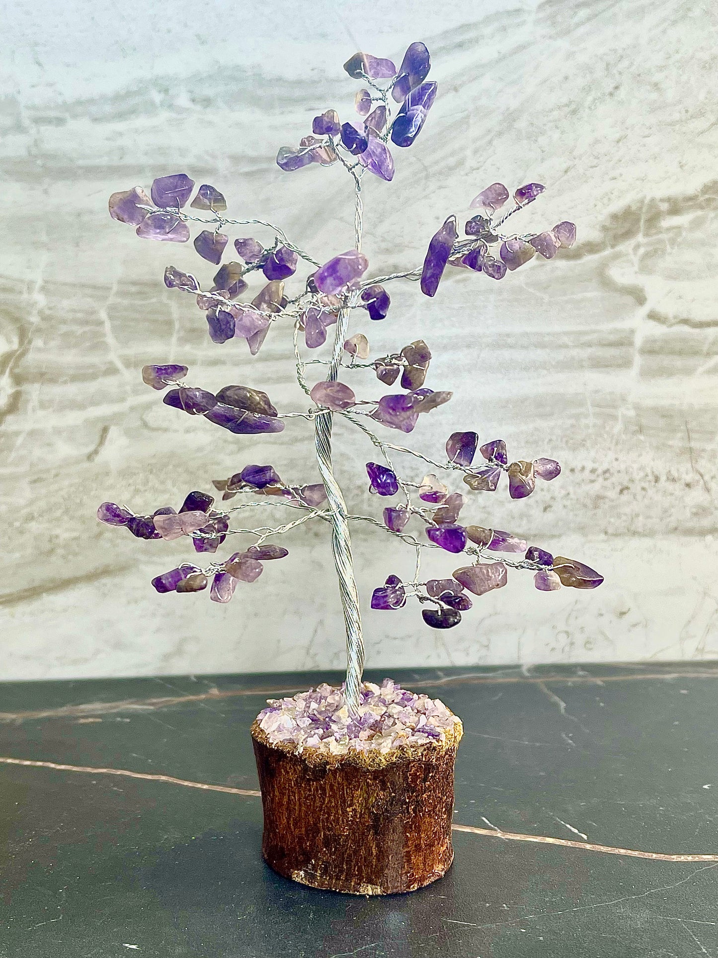 Amethyst Meditation Feng Shui Tree of Purification