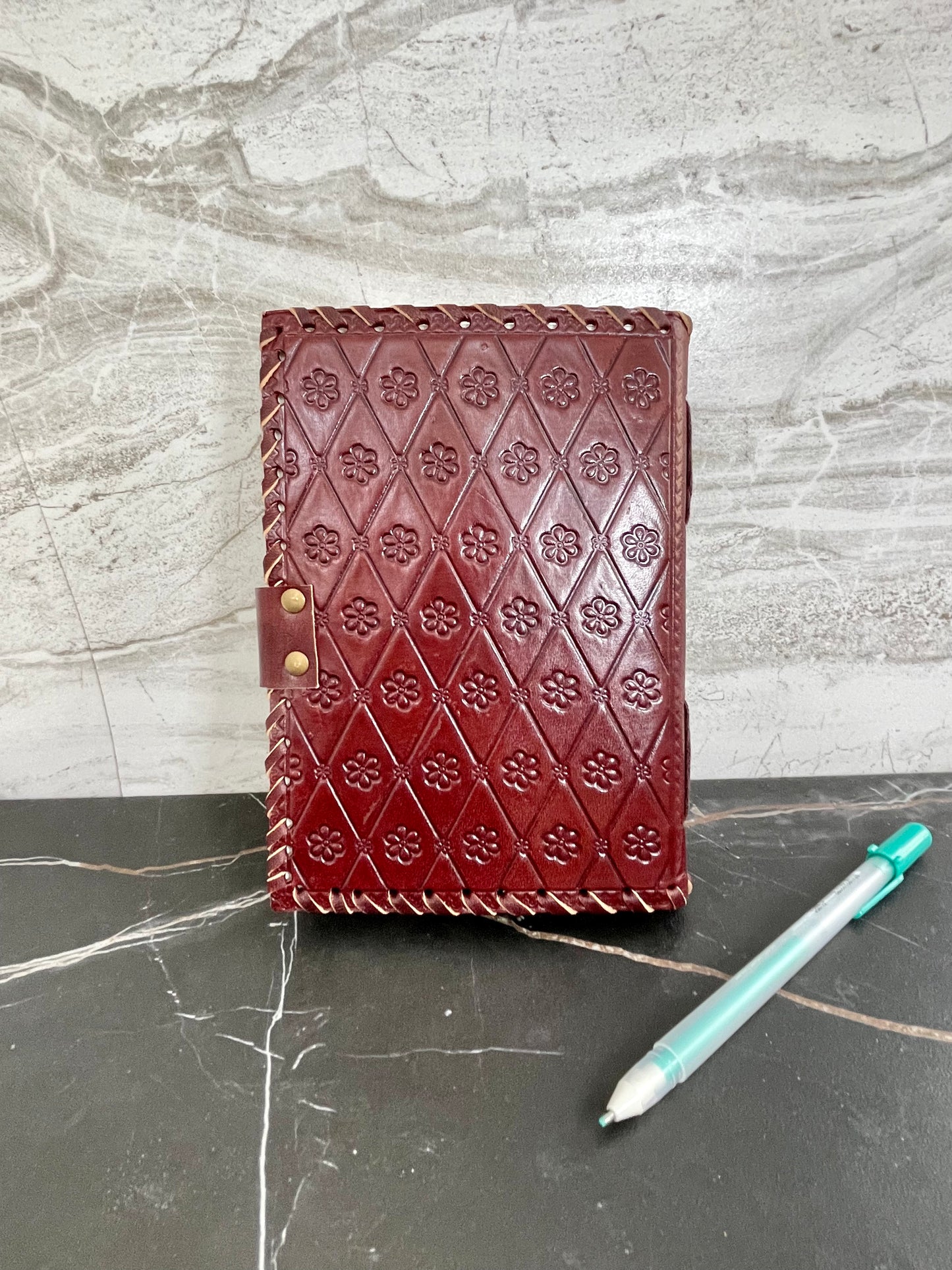 Dreamcatcher Leather Journal