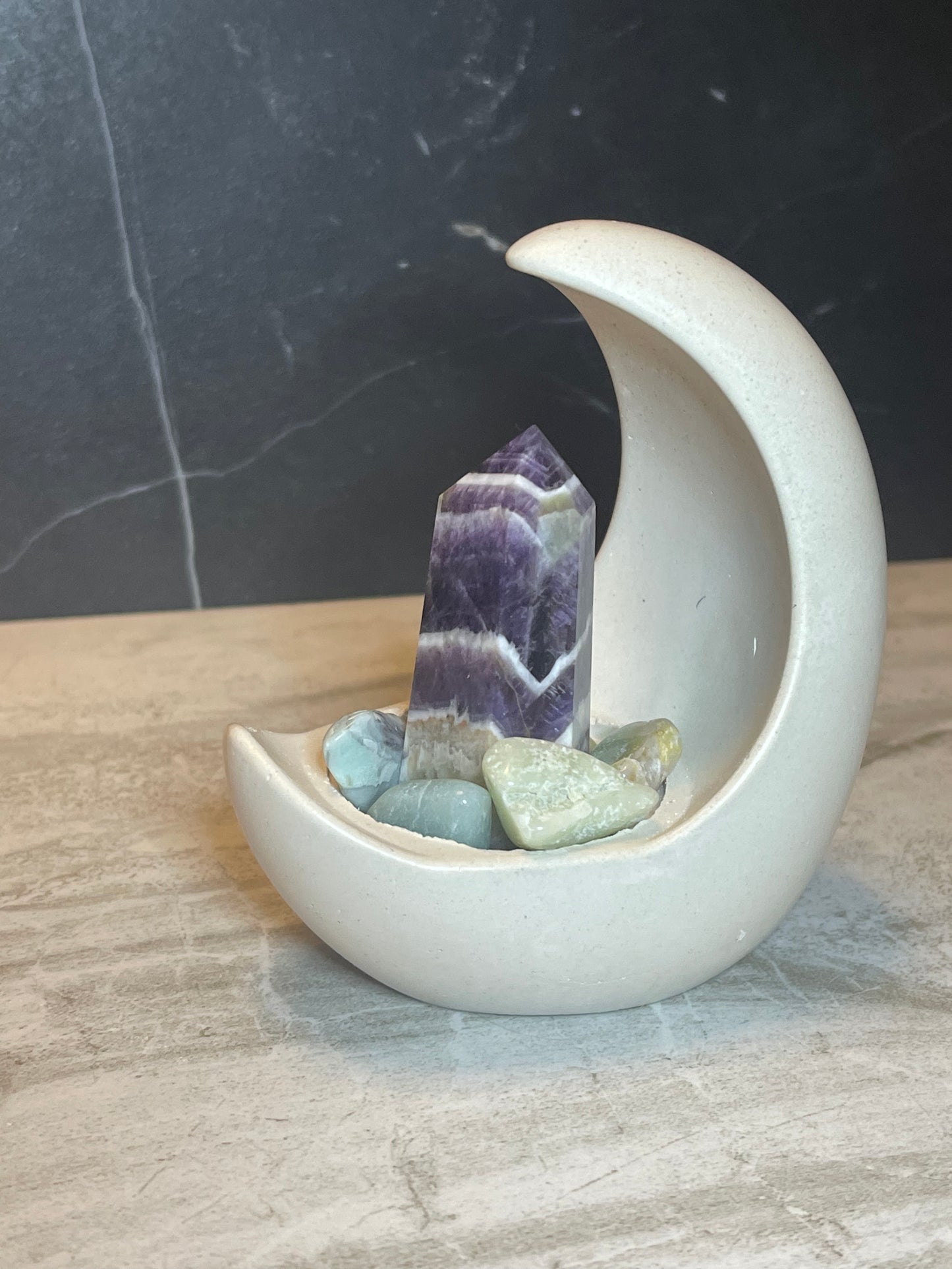 Moon Tea Light/Knickknack Holder