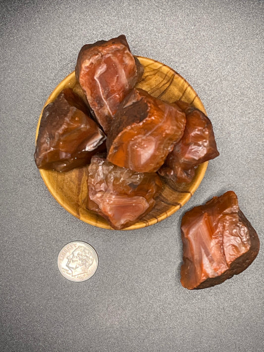 Raw Carnelian