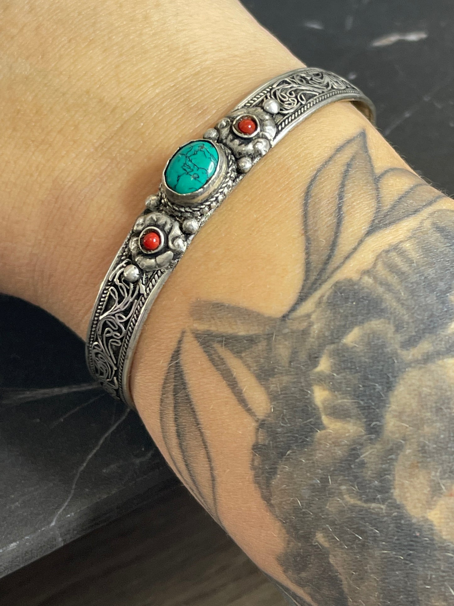 Turquoise Costume Bracelet