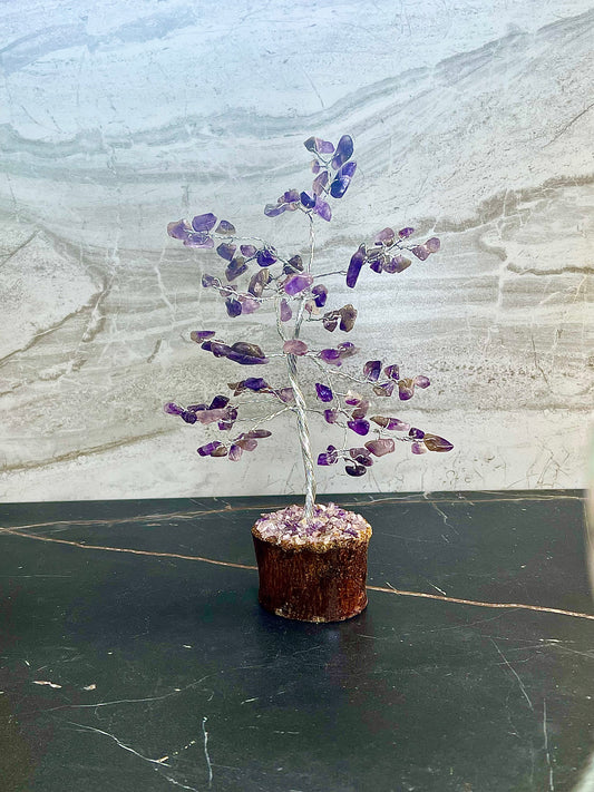 Amethyst Meditation Feng Shui Tree of Purification