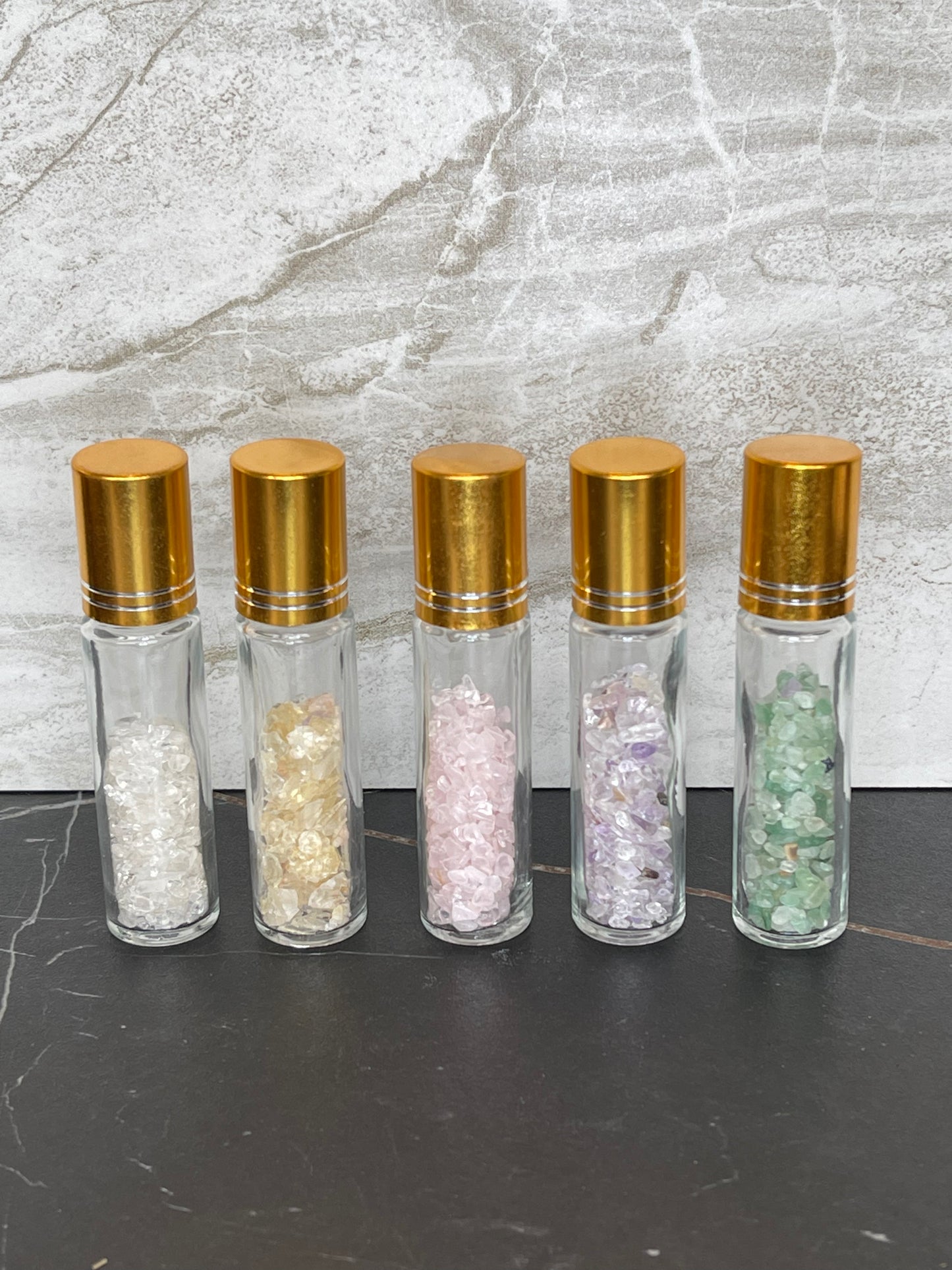 Crystal Oil/Perfume Roller Bottles