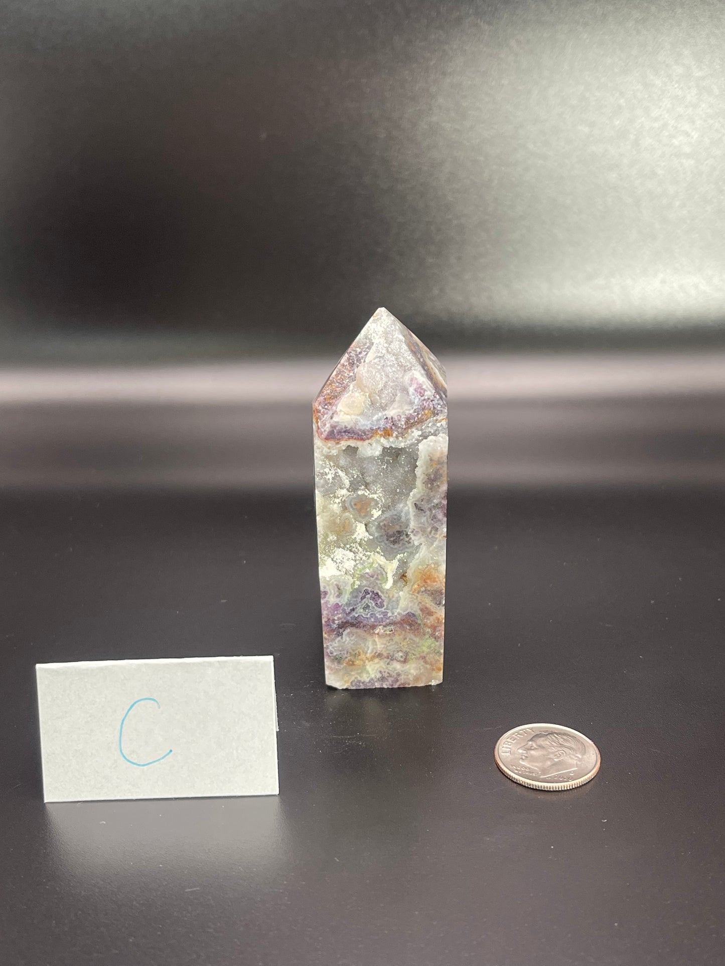 Purple Sphalerite Crystal Points