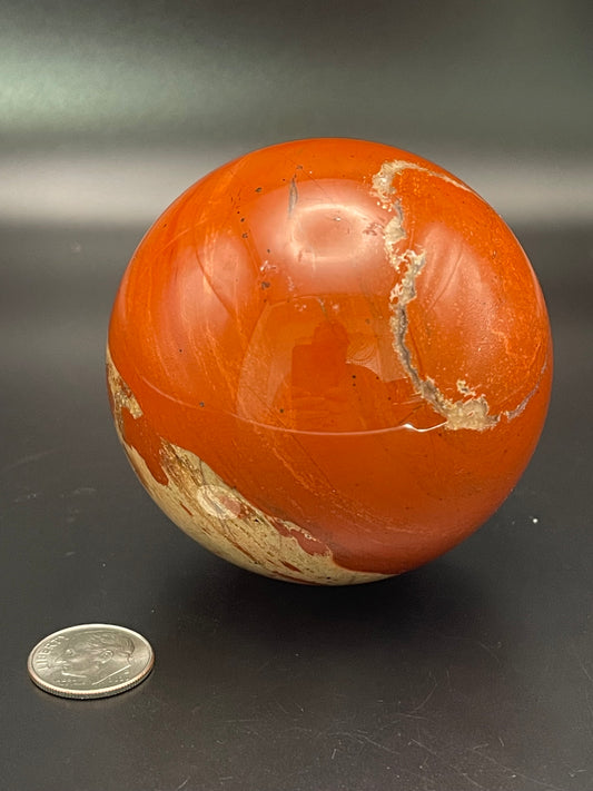 Red Jasper Sphere