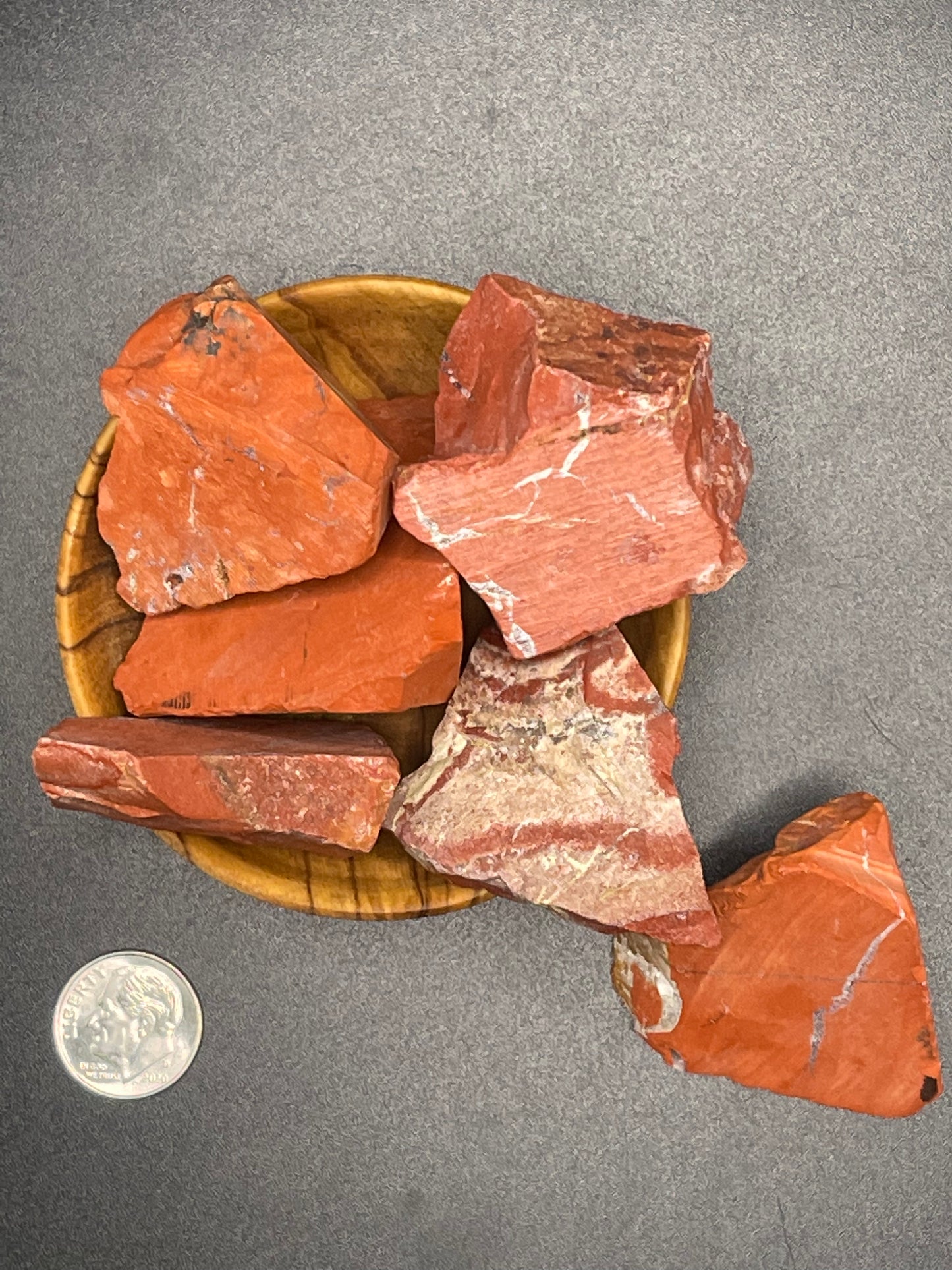 Raw Red Jasper