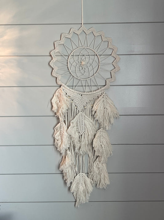 Mandala Macrame Dreamcatcher