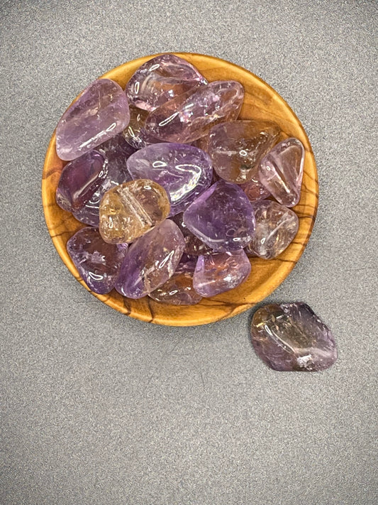 Tumbled Ametrine