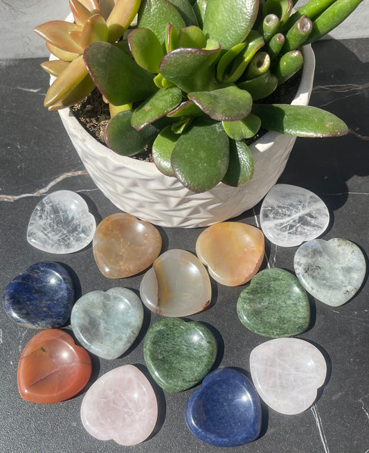 Heart Worry Stones