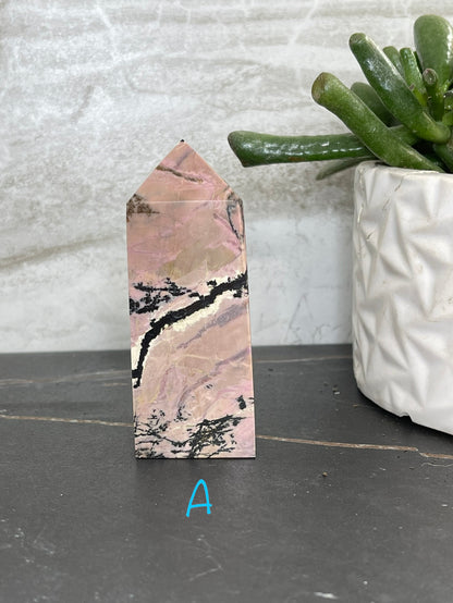 Rhodonite Points