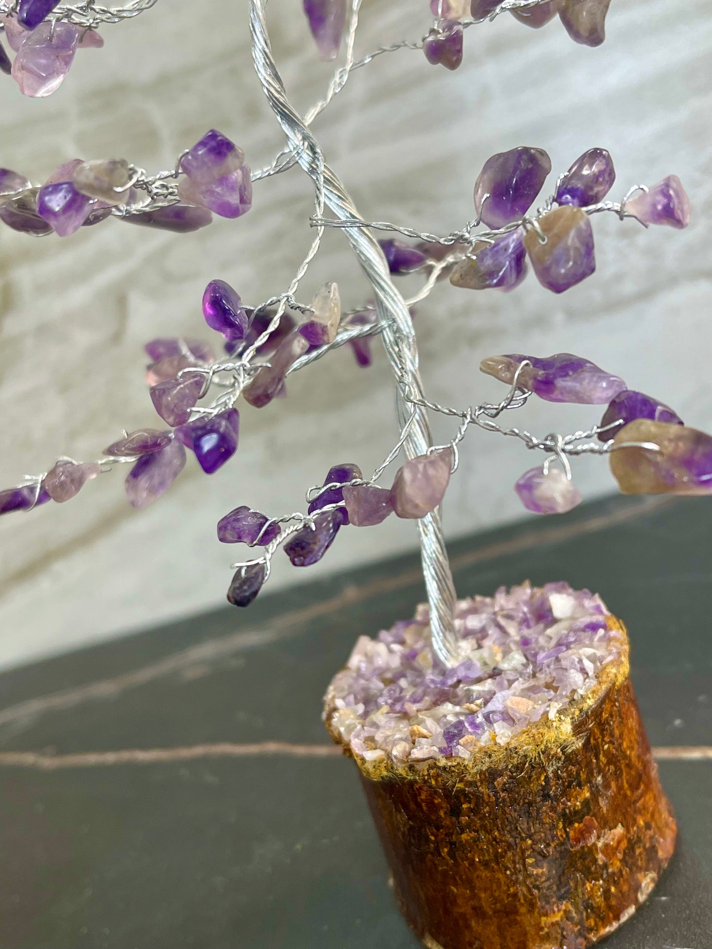 Amethyst Meditation Feng Shui Tree of Purification