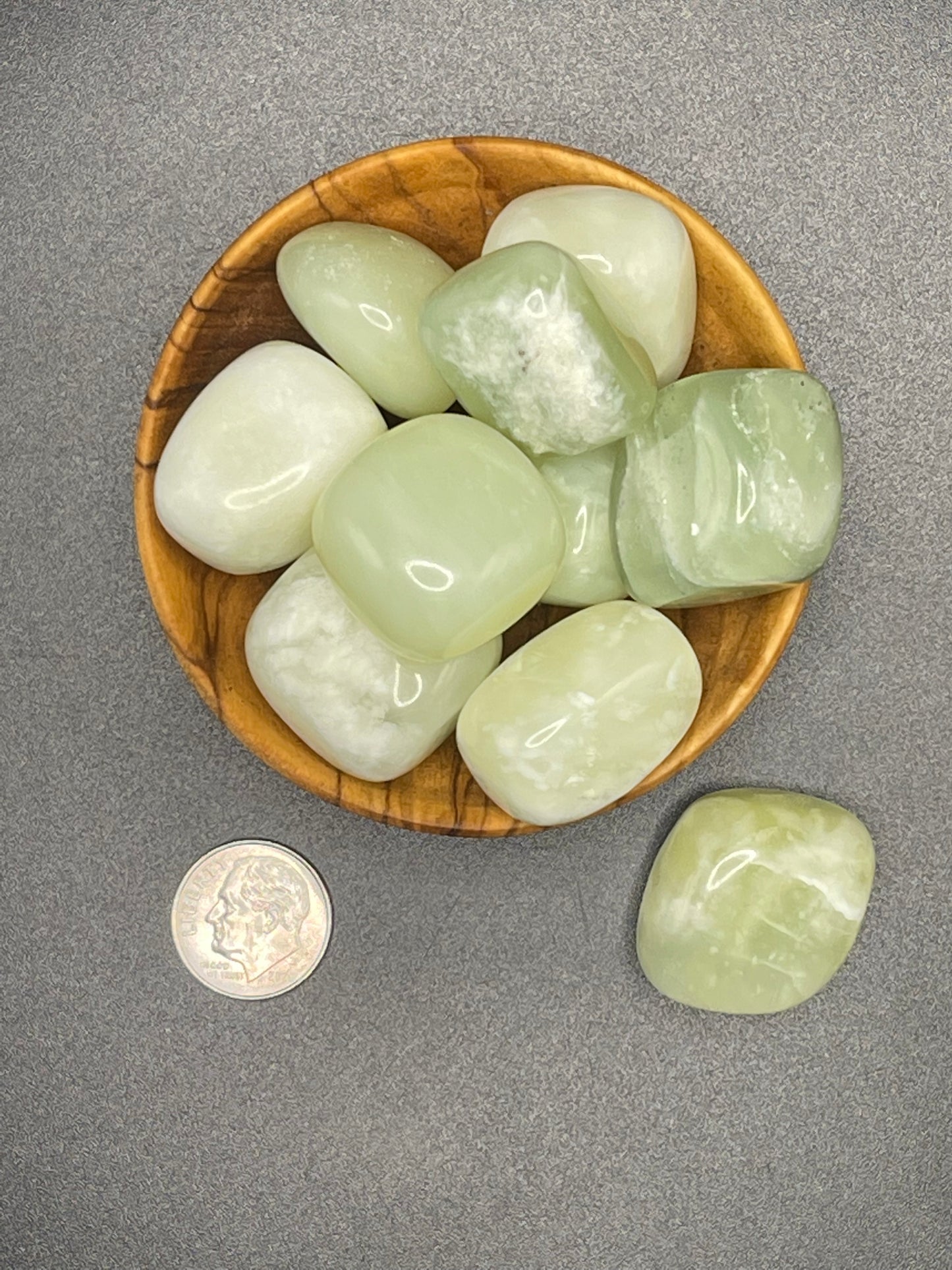 Tumbled Green Aventurine