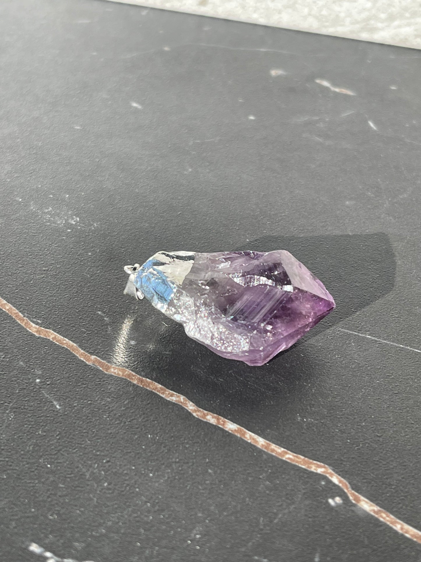 Amethyst Sterling Silver Pendent