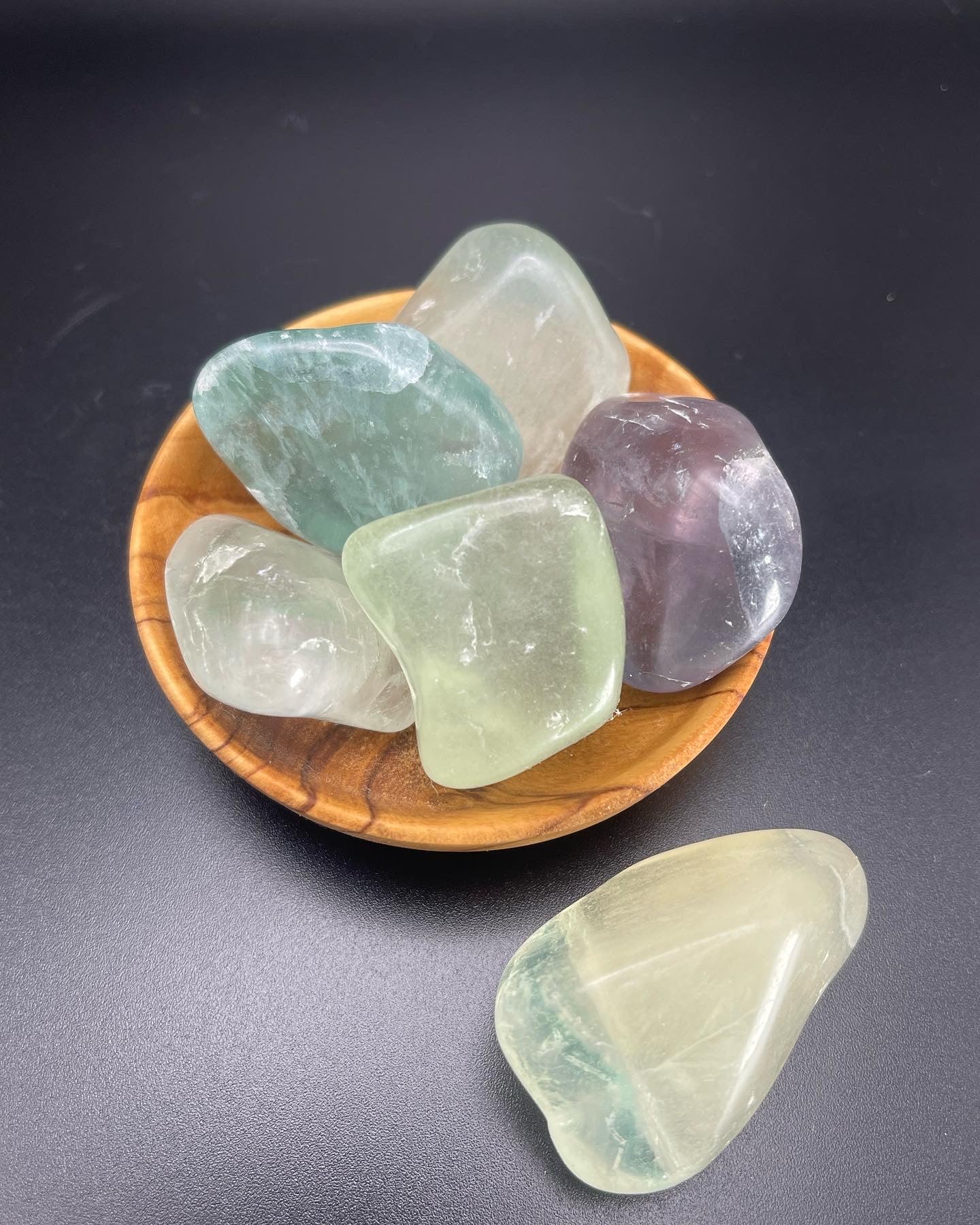 Tumbled Fluorite