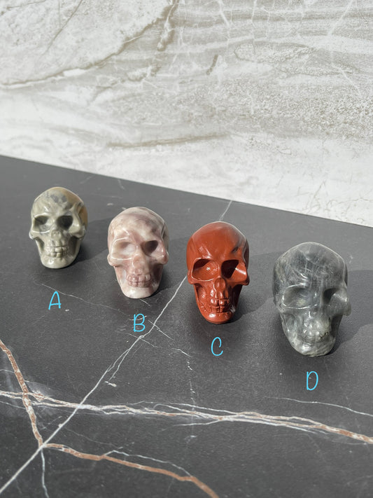 Carved Crystal Skulls