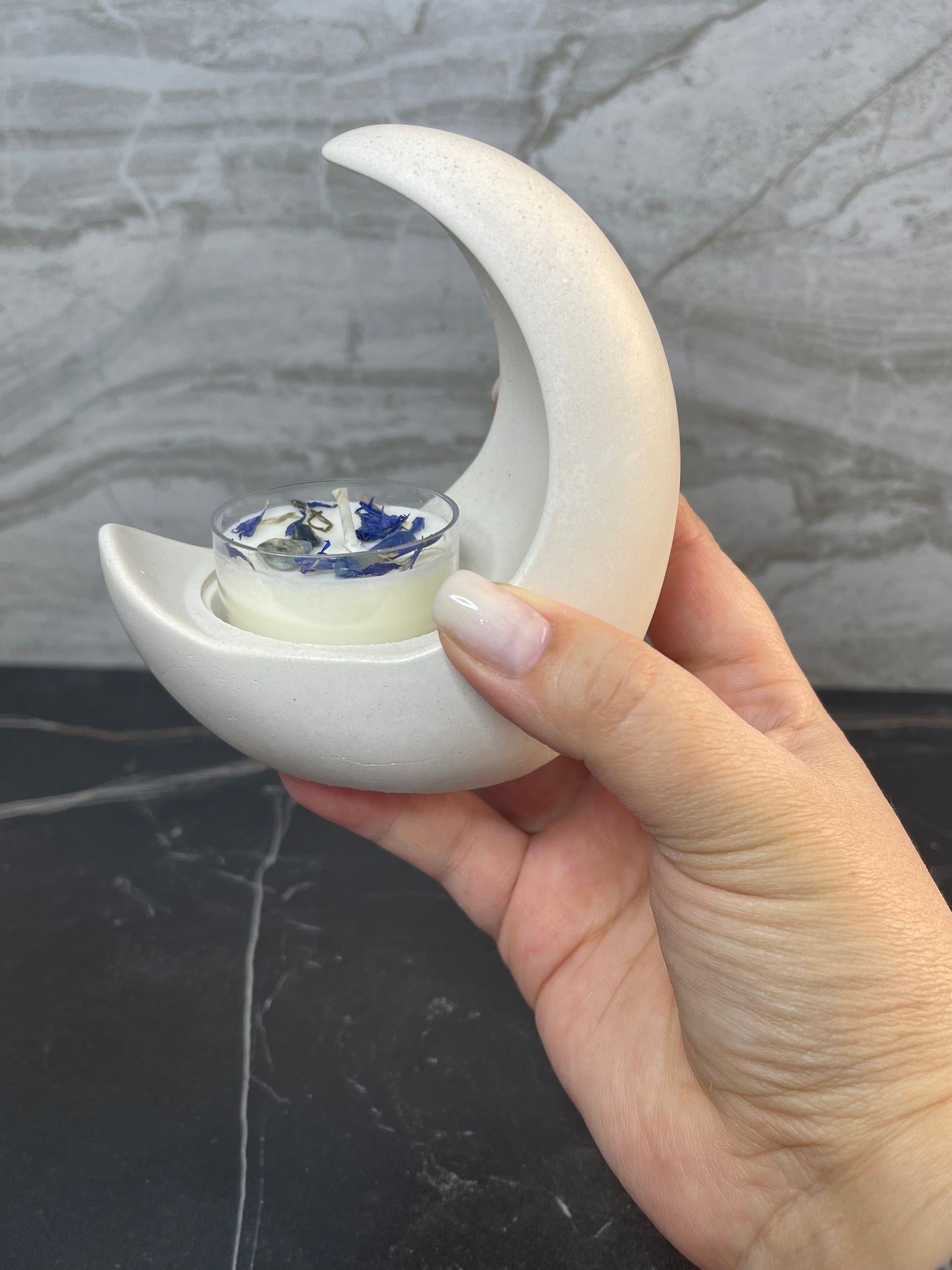 Moon Tea Light/Knickknack Holder