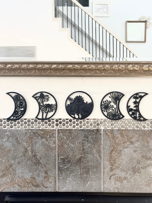 Moon Phases Wall Decor