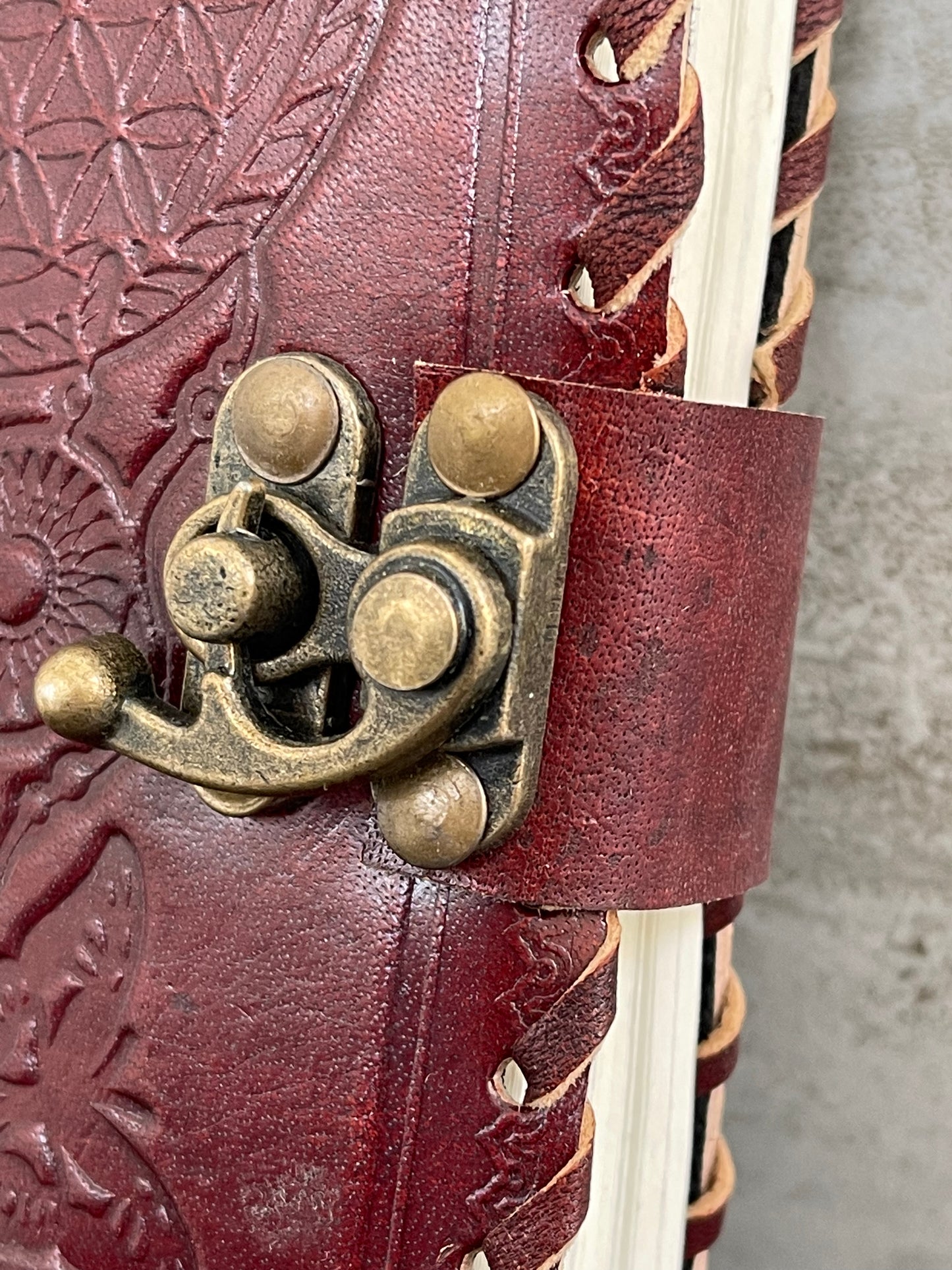 Dreamcatcher Leather Journal