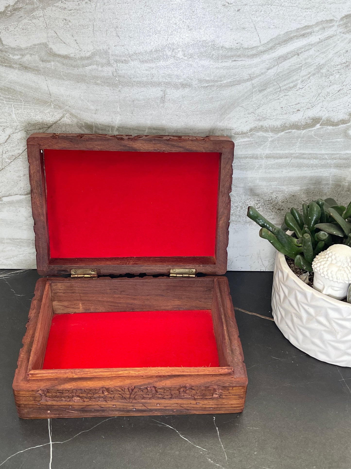 Tree of Life Wooden Tarot Box