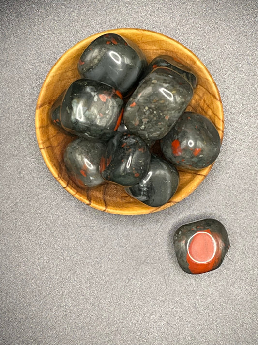 Tumbled Bloodstone