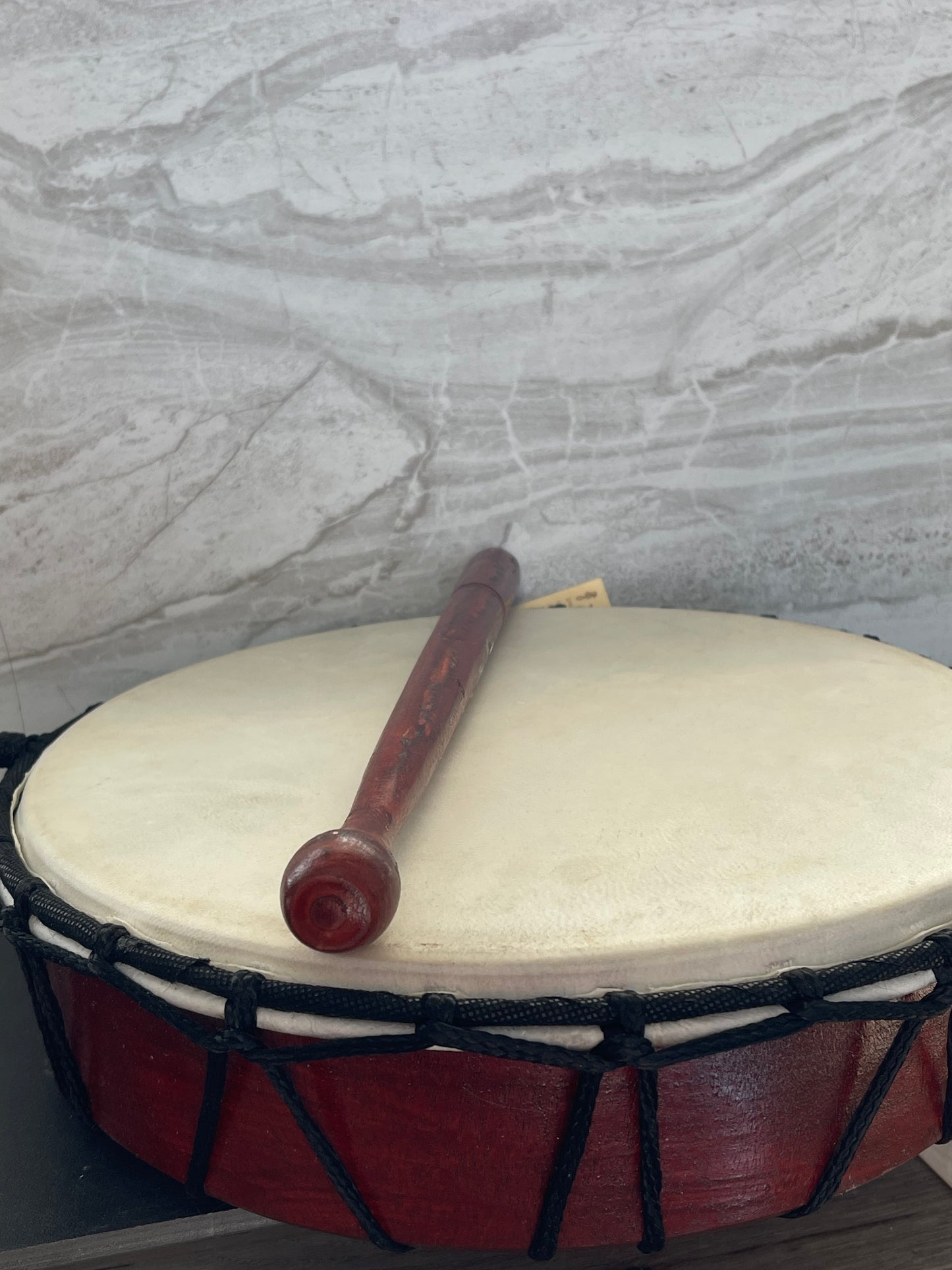 Ceremonial Drum with Stick 12”