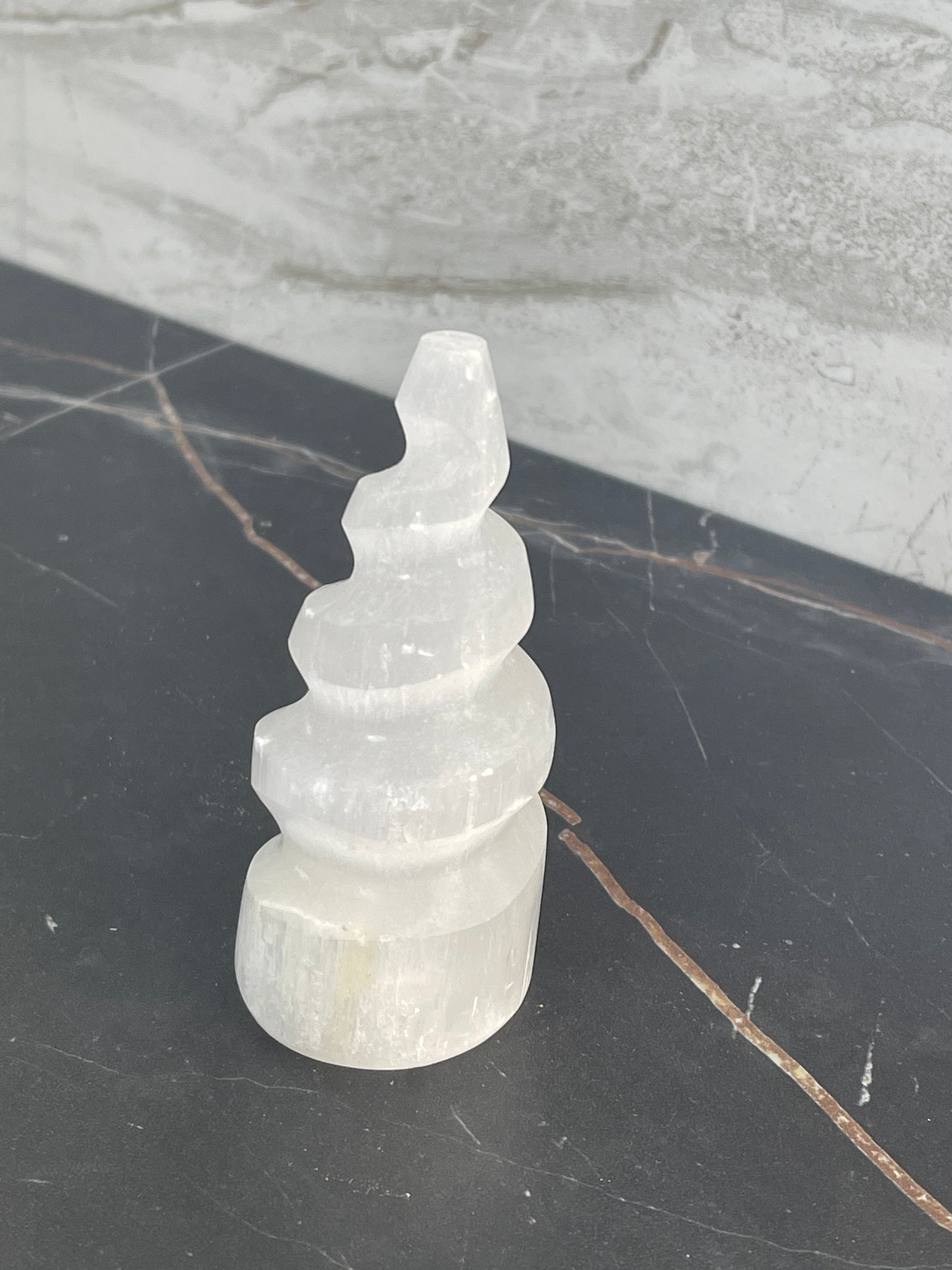 Selenite Spiral Tower