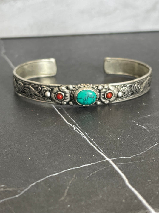 Turquoise Costume Bracelet