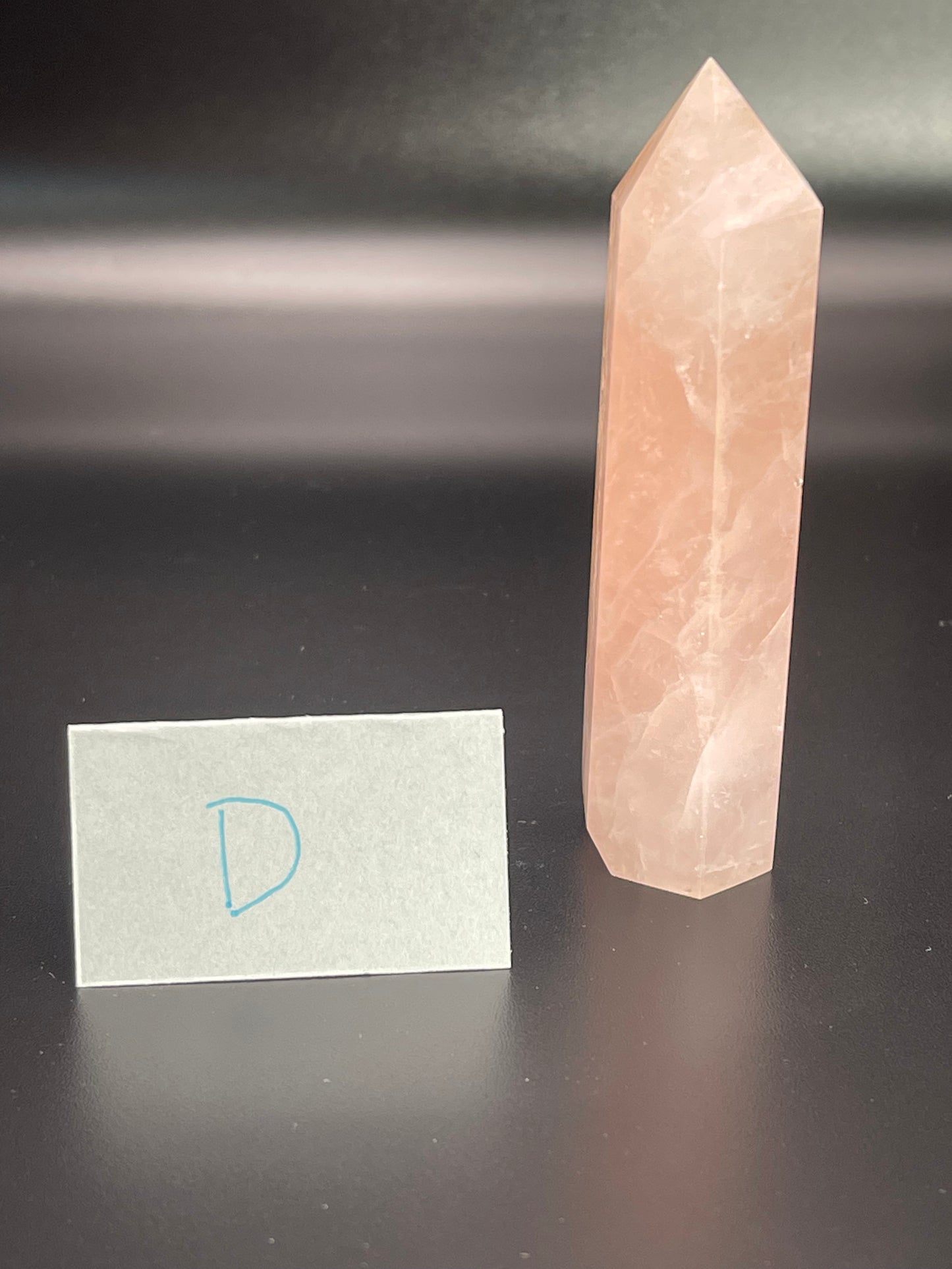 Rose quartz points