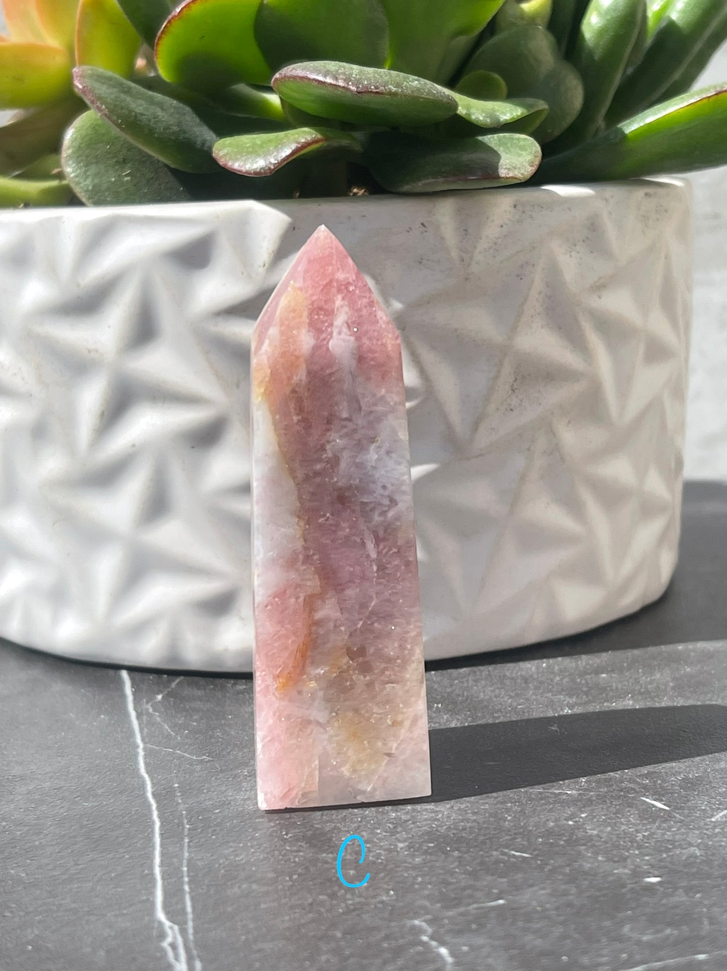 Pink Tourmaline Points