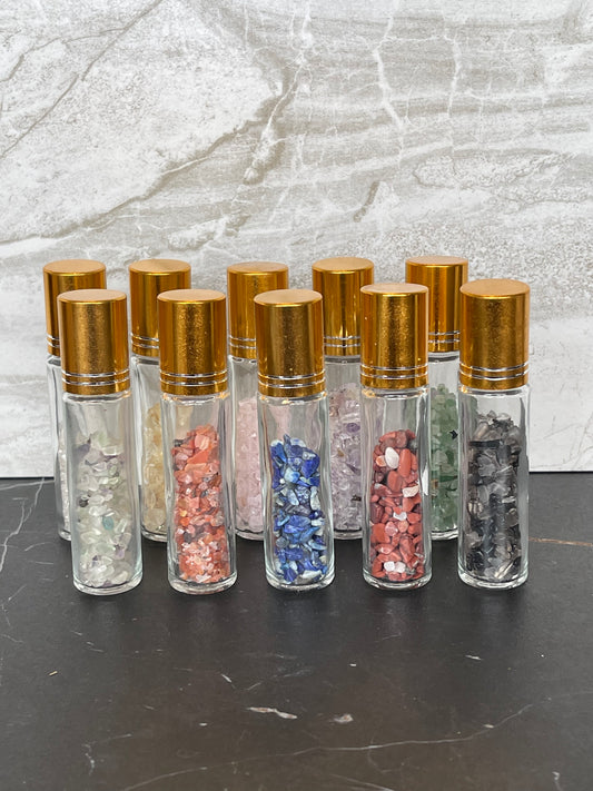 Crystal Oil/Perfume Roller Bottles