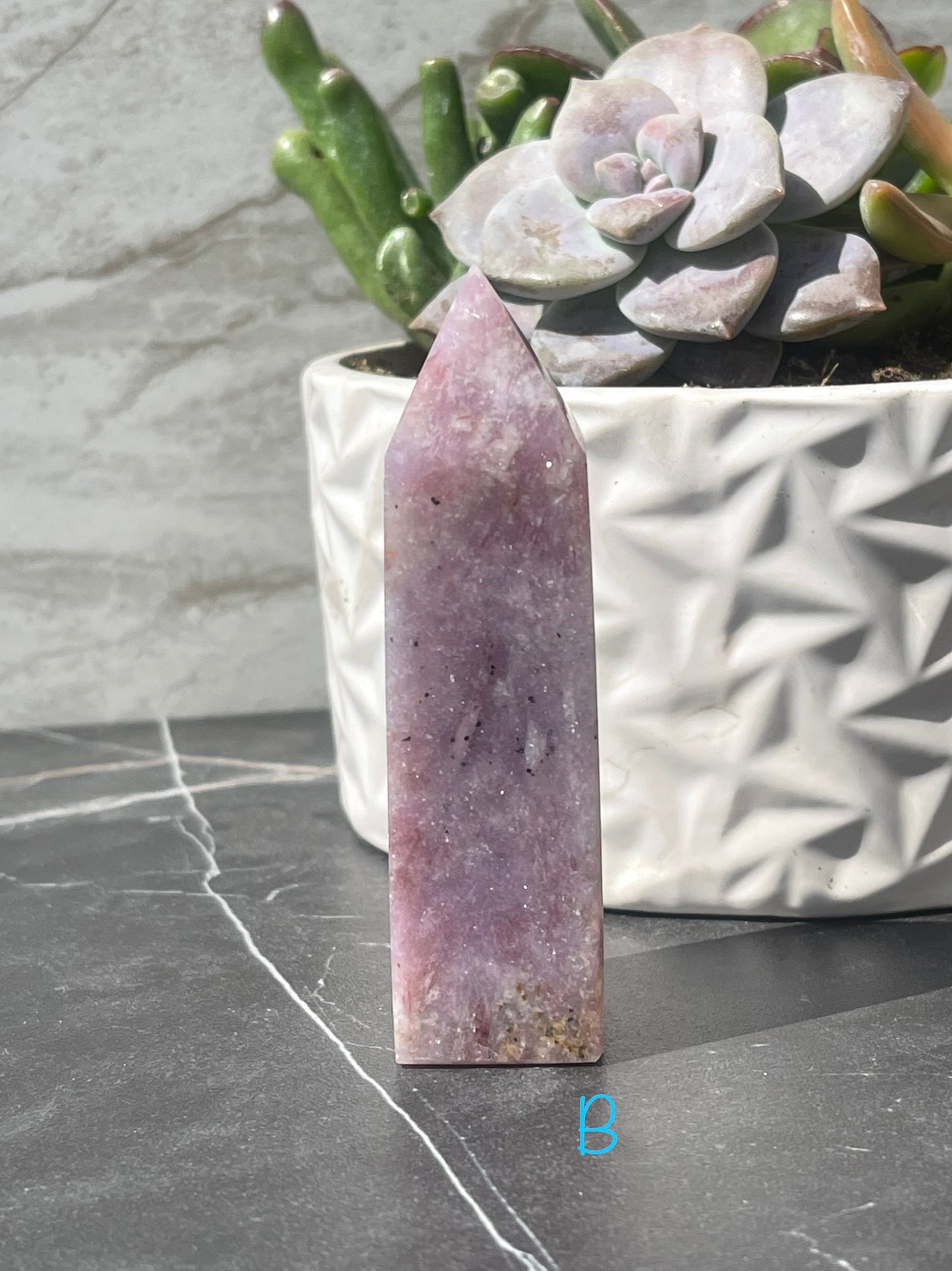 Pink Tourmaline Points