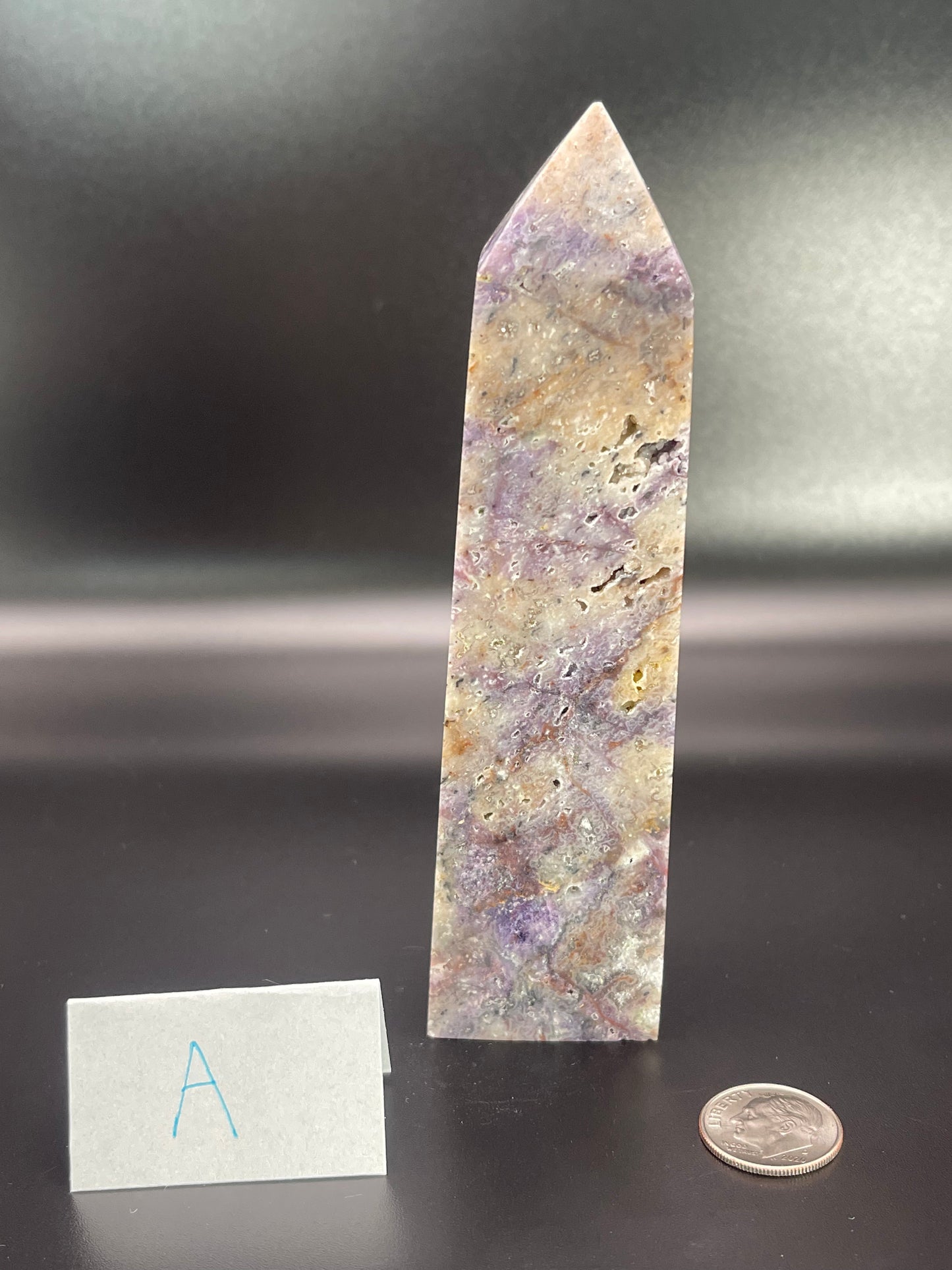 Purple Sphalerite Crystal Points