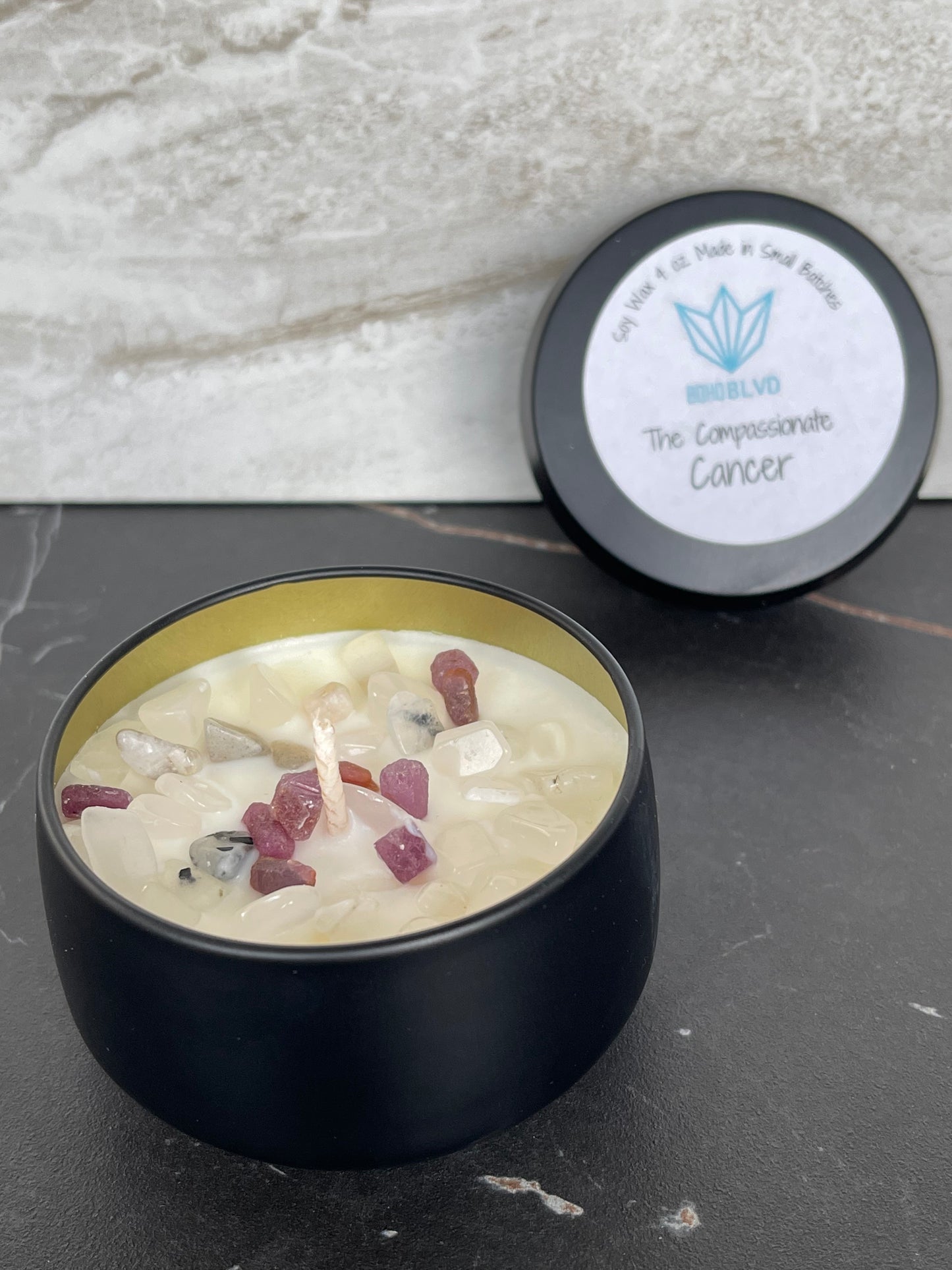 The Compassionate Cancer Zodiac Candle