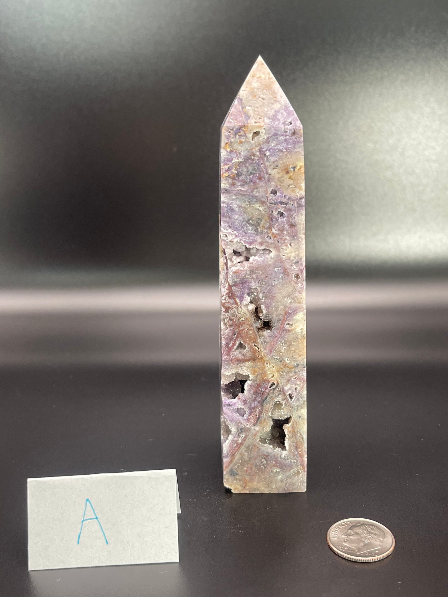 Purple Sphalerite Crystal Points