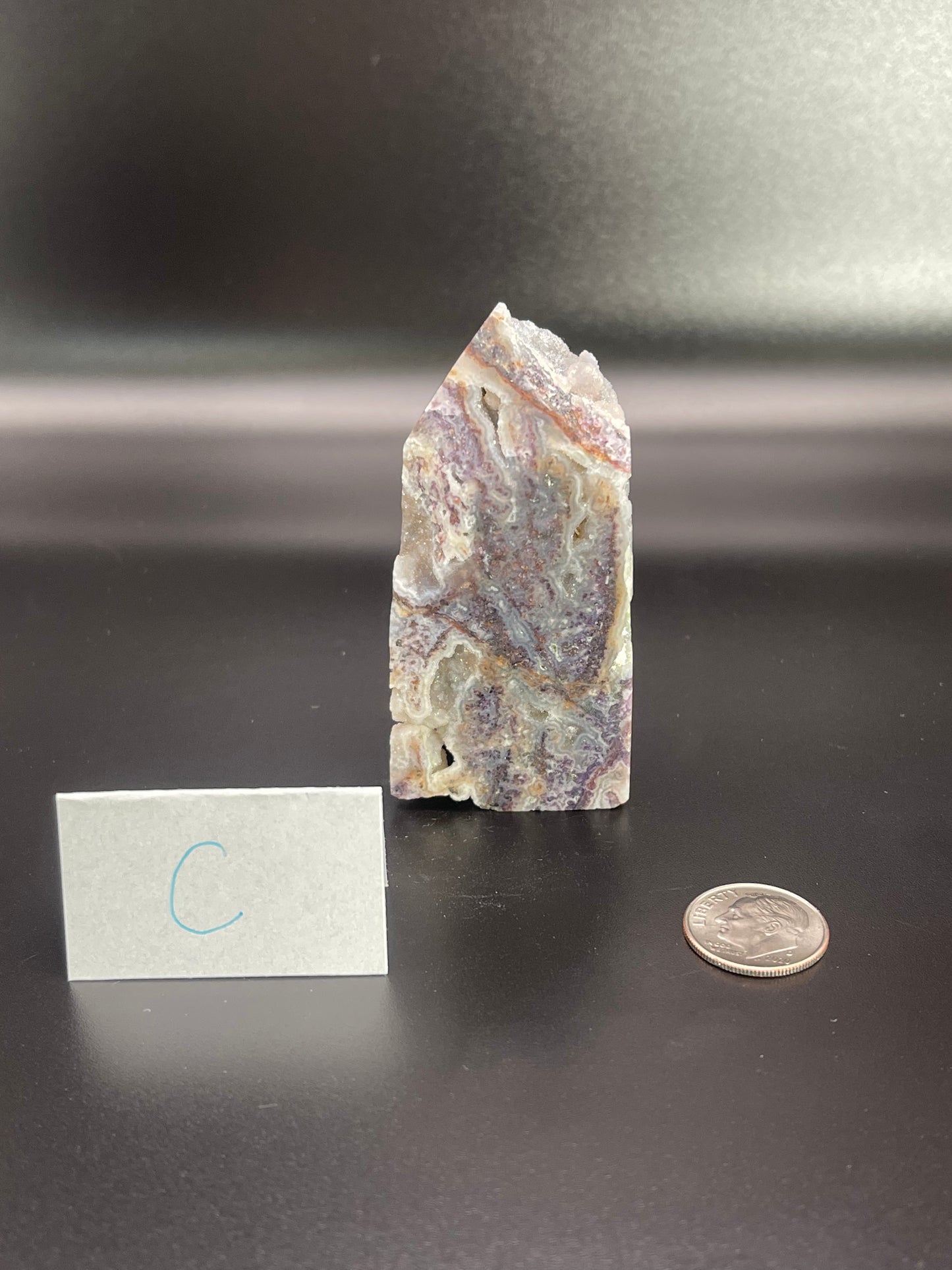 Purple Sphalerite Crystal Points