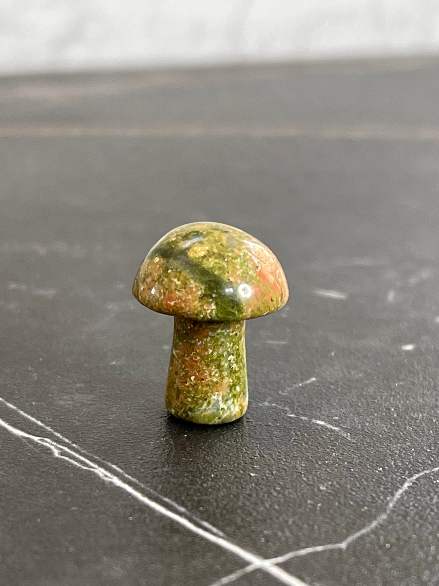 Crystal Mushroom Carvings