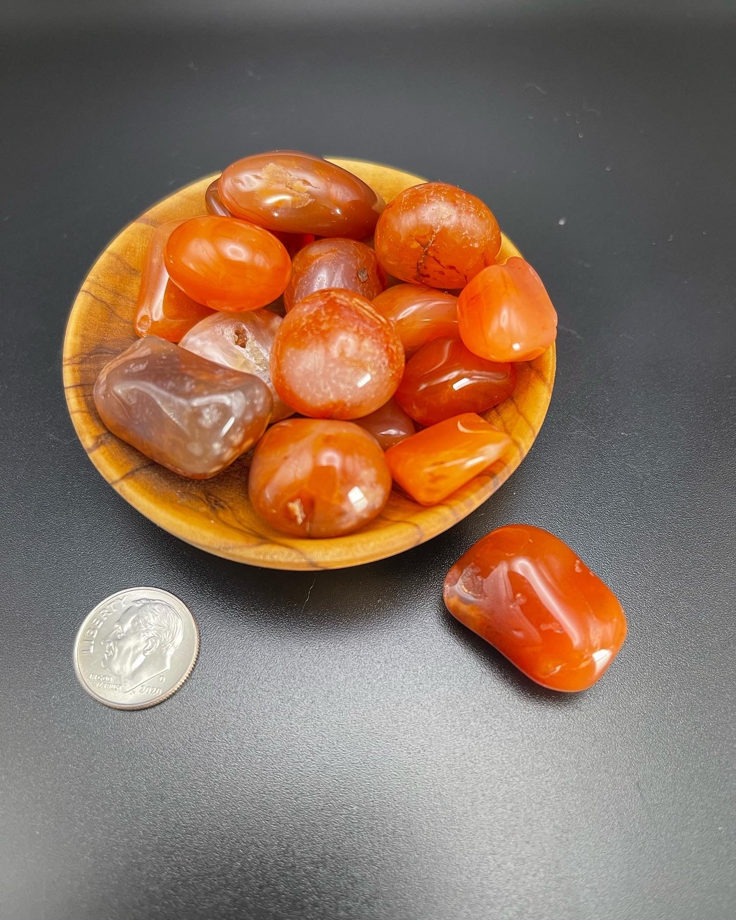 Tumbled Carnelian